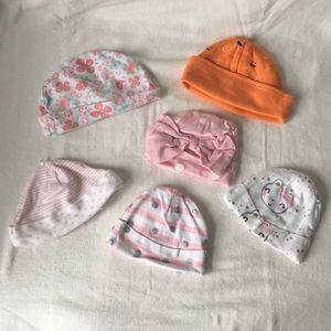 Baby Hat Bundle 0-3 month and 0-6 month
